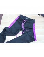 Quick-drying stretch fitness pants femal...